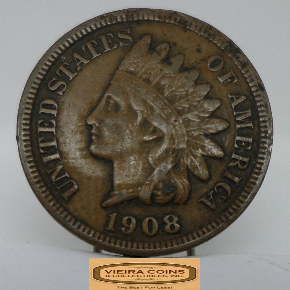 1908 Indian Head One Cent - #C55854NQ