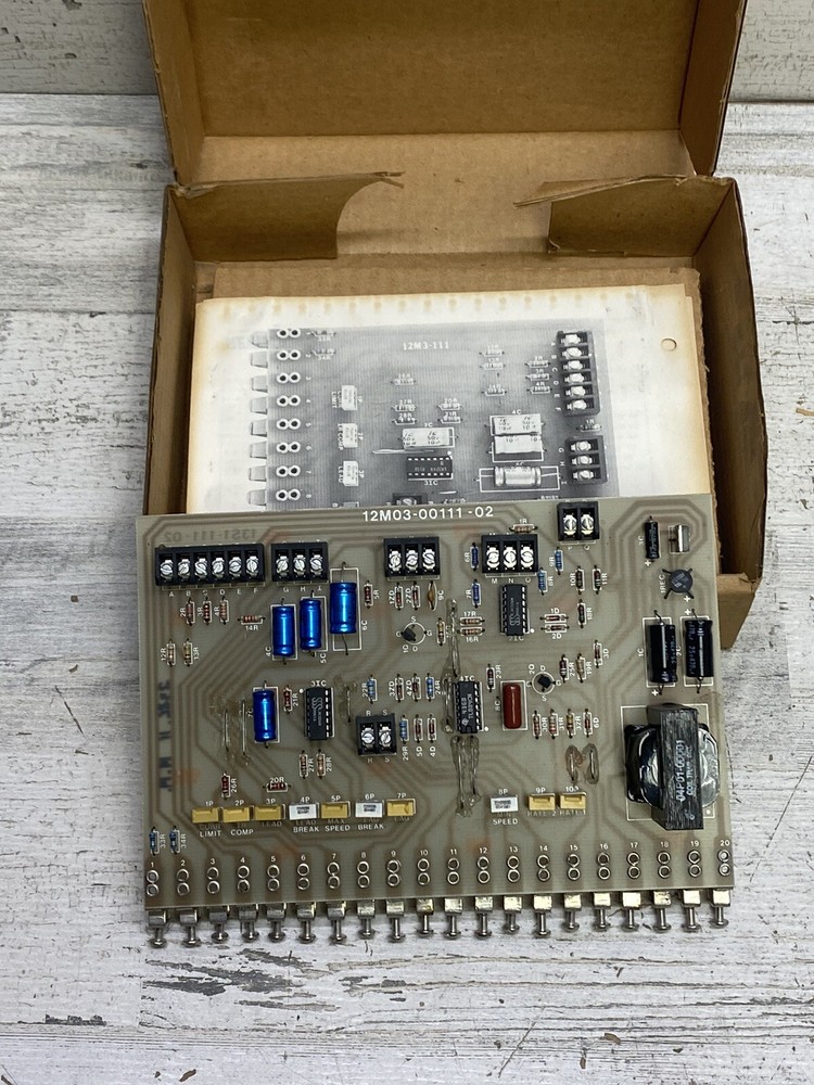 Reflex 12M3-00111-01 Voltage Sensor Relay Board New