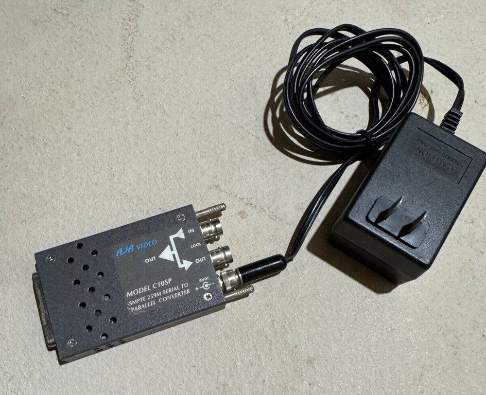 AJA C10SP Serial to Parallel Transcoder, SDI SMPTE 259 to Parallel