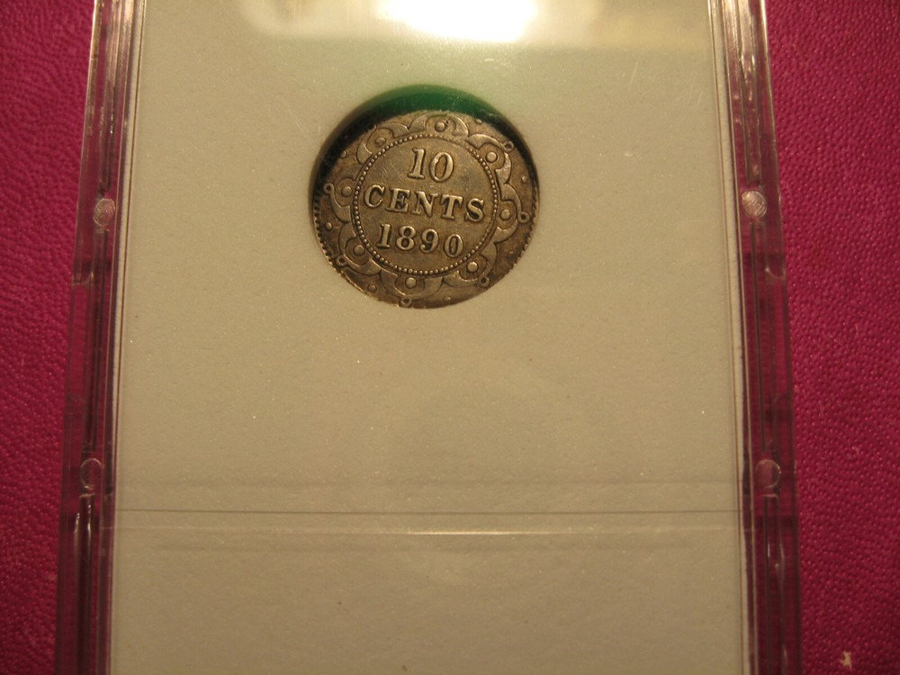 1890 Newfoundland coin set