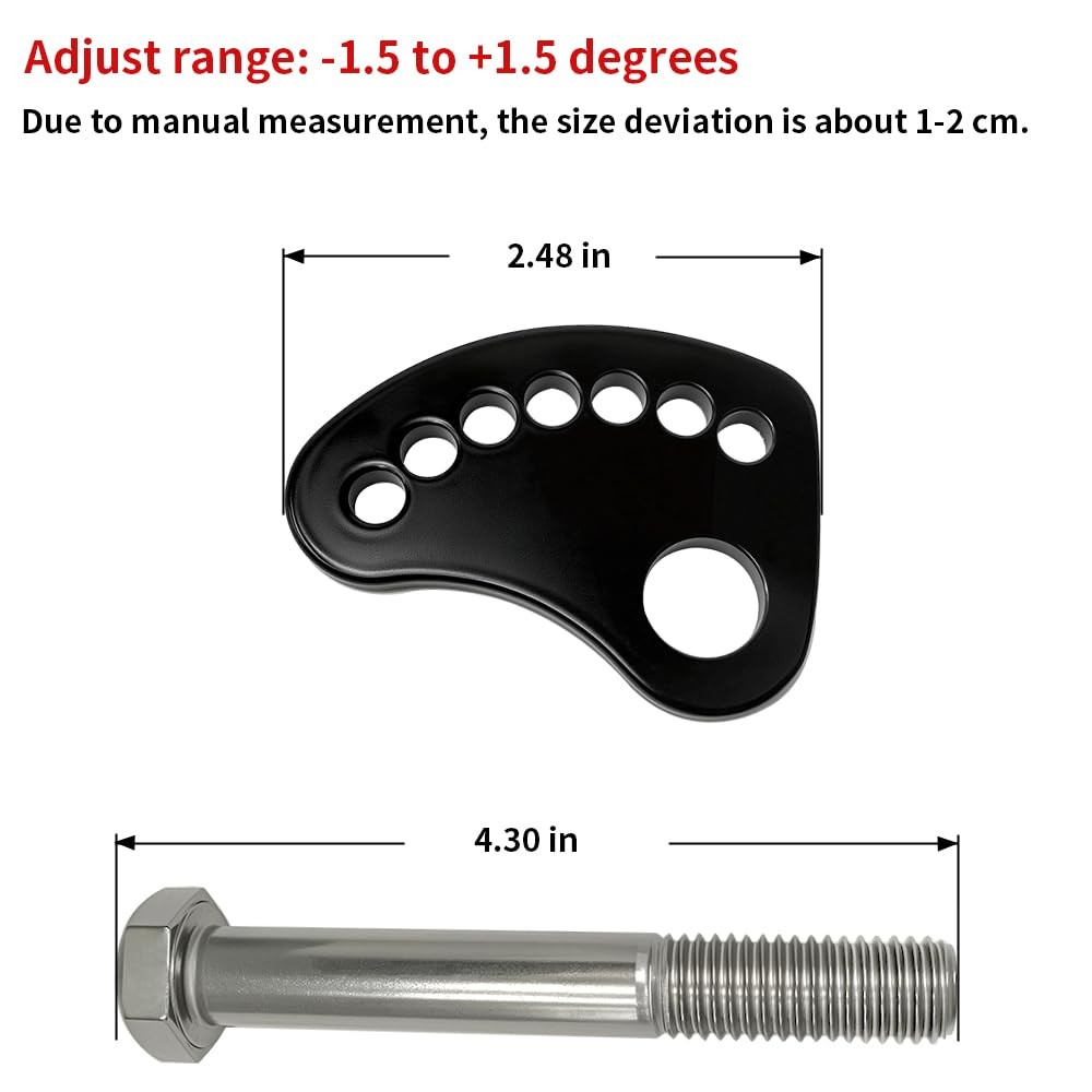 Camber Lock Alignment Fix Upper Arm Cam Bolt Kit For Chevy Silverado Sierra 1500