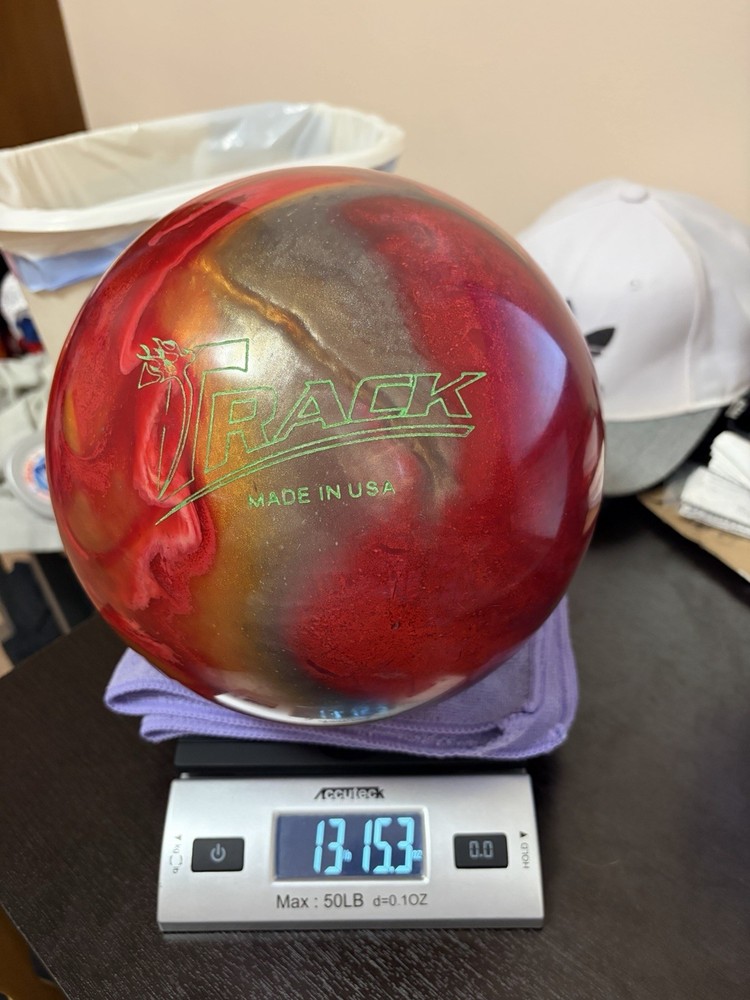Track Tantrum 14 Lbs Bowling Ball Used