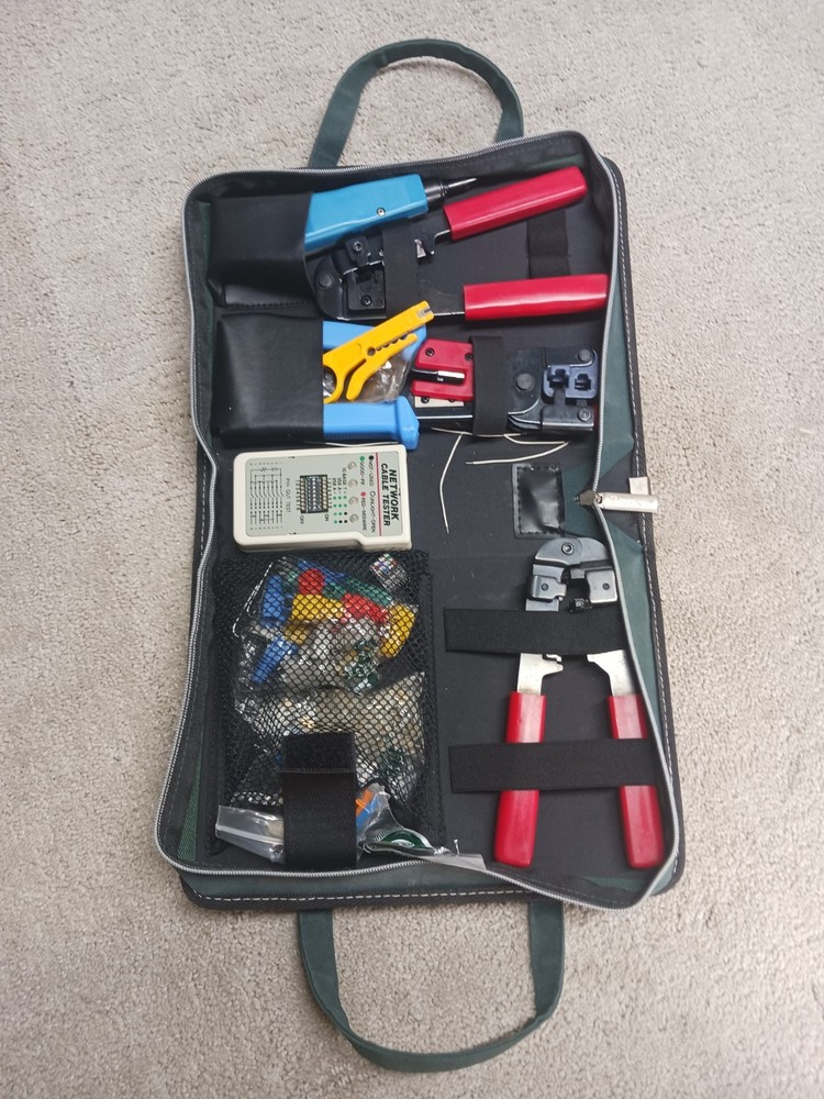 Pros Kit Lan Tester/ Tool Kit Lan Tester Case