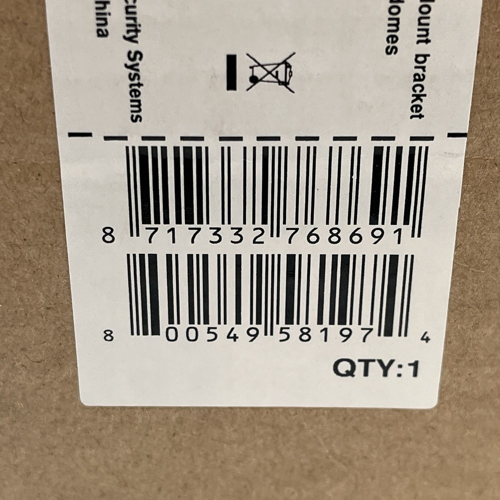 NEW!! Bosch Corner Mount Bracket for Flexidome Security Cameras - VDA-CMT-Dome