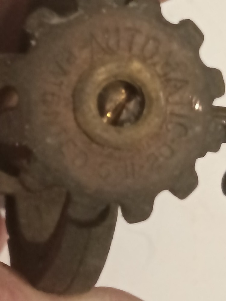 Antique Automatic Brass/Bronze Sprinkler Head 1920