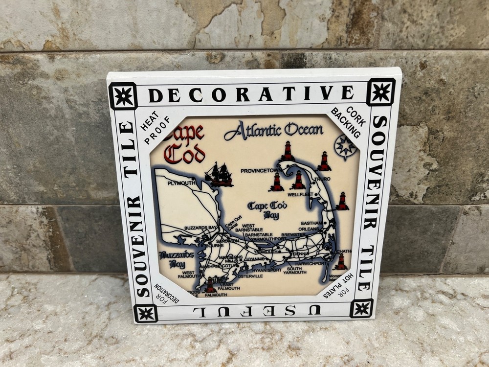 Cape Code Cork Backed Trivet...New