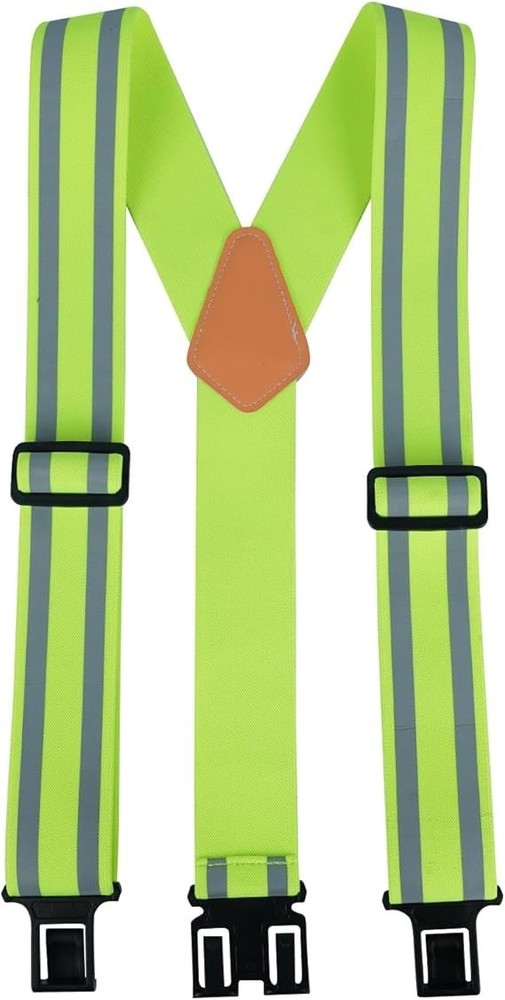 Safety Reflective Suspender Safety & High Visibility Men Work Suspender