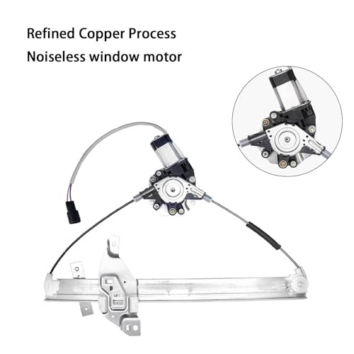 Front Left Driver Side Power Window Regulator with Motor Assembly, for 2006