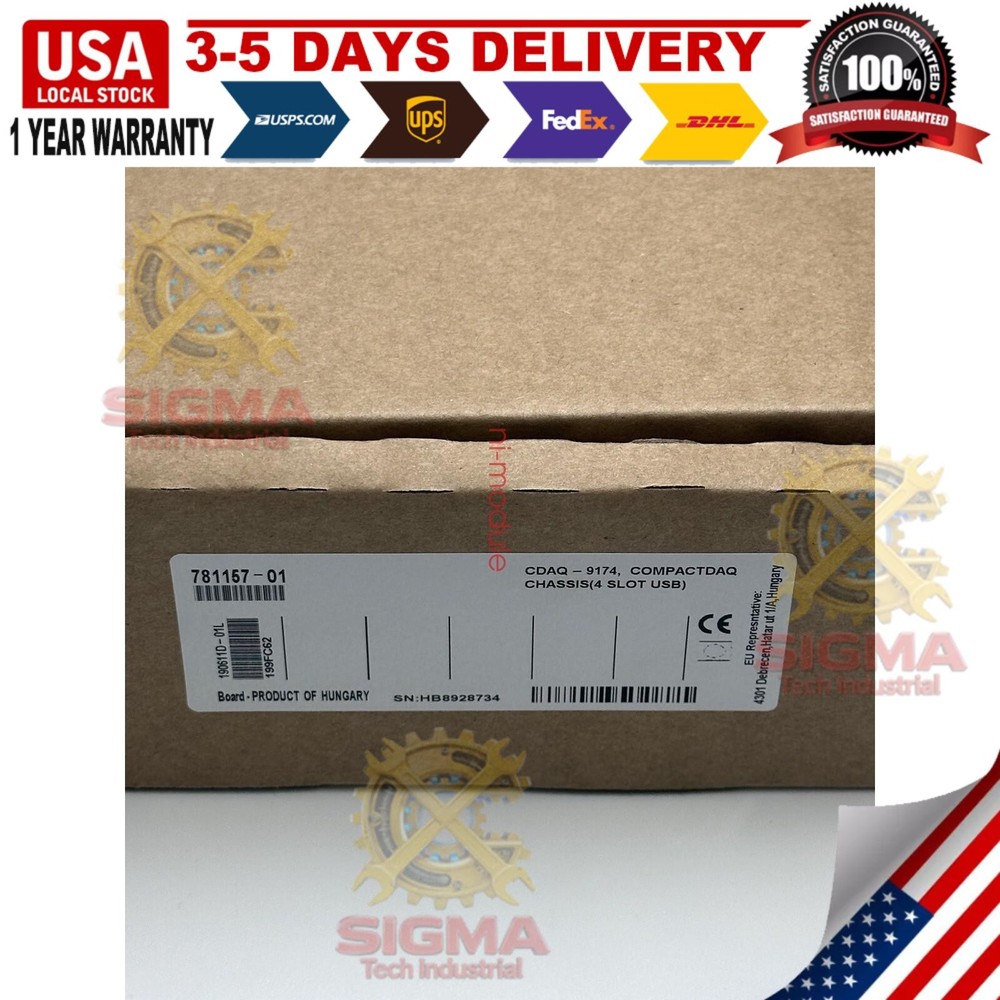 NEW National Instruments  cDAQ-9174 cDAQ9174 NI CompactDAQ Chassis 1PC IN BOX