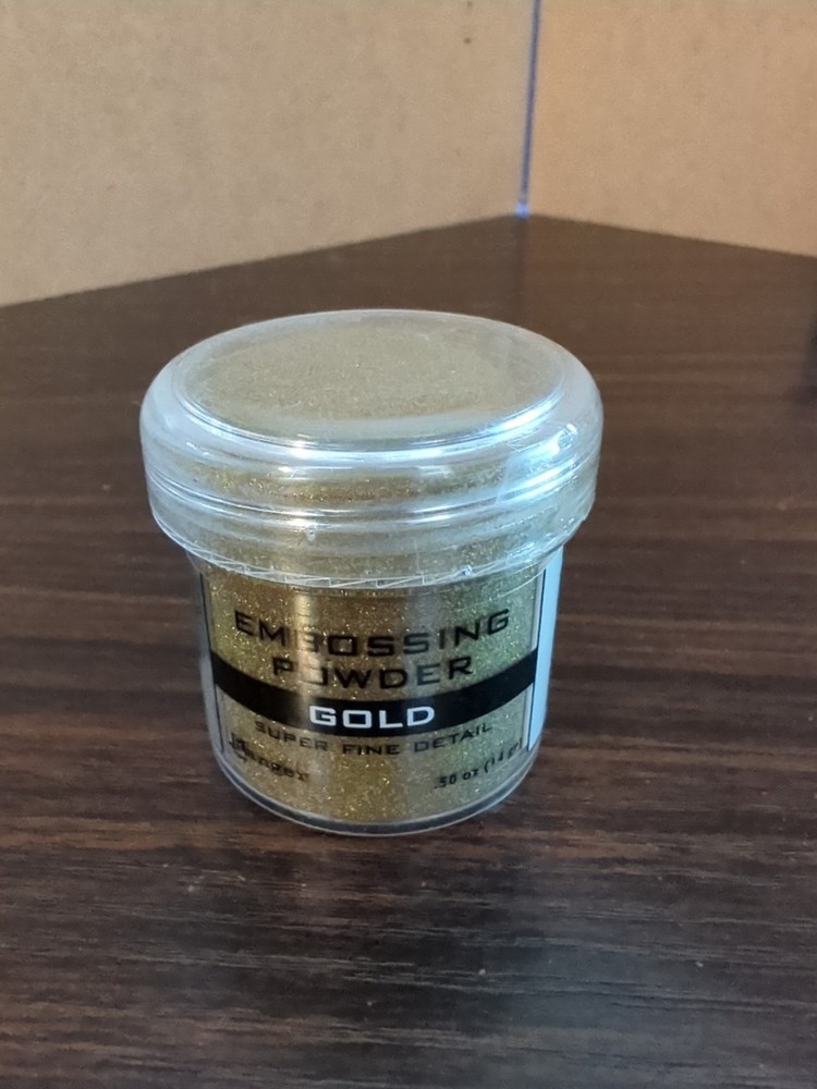 Embossing Powder Super Fine Gold