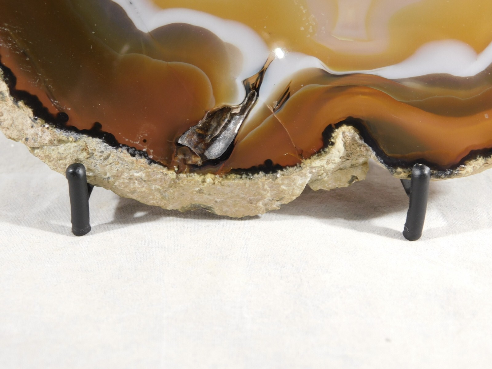 Easel Display Stand Metal Black Color Small Size