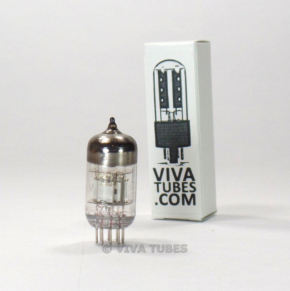 NOS Gain Tested Voskhod Rocket Soviet 6N2P-EV / EB SILVER SHIELD Vacuum Tube