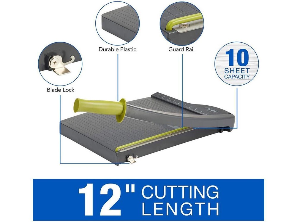 Swingline ClassicCut Lite 12" Guillotine Paper Cutter