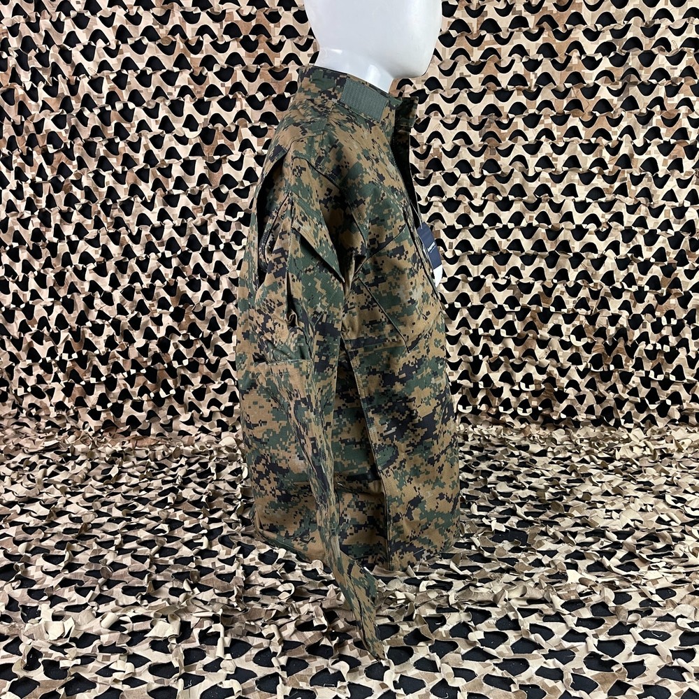 NEW BDU Jacket - Woodland Digi Camo - Large Long