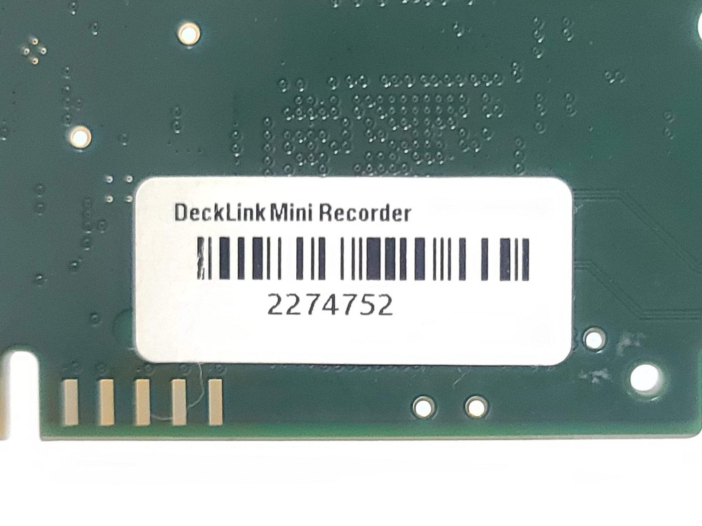 Blackmagic Design BMDPCB217D1 DeckLink Mini Recorder (C2018-623)