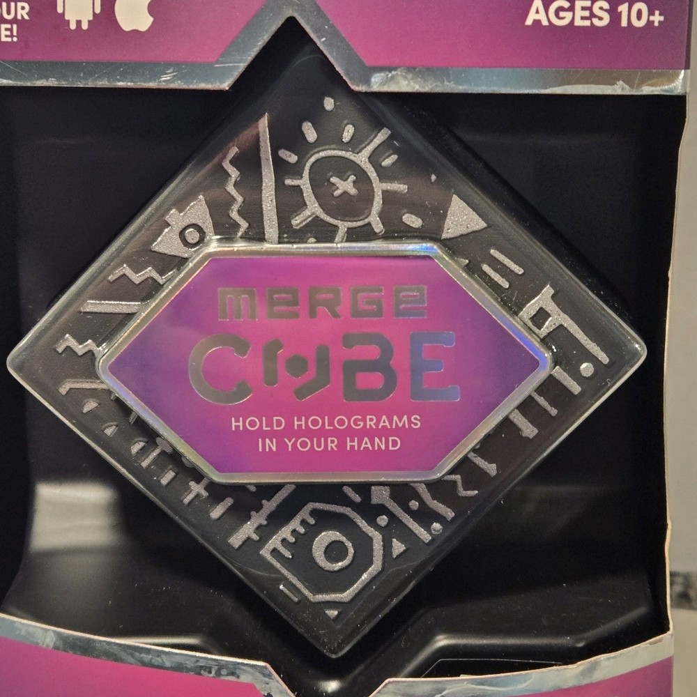 MERGE CUBE - FUN & EDUCATIONAL AUGMENTED REALITY STEM TOY FOR KIDS, LEARNING NEW