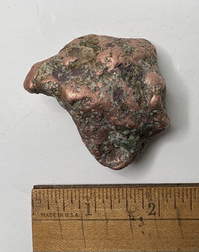 Pure Native Upper Michigan Float Copper Mineral Specimen Keweenaw Peninsula