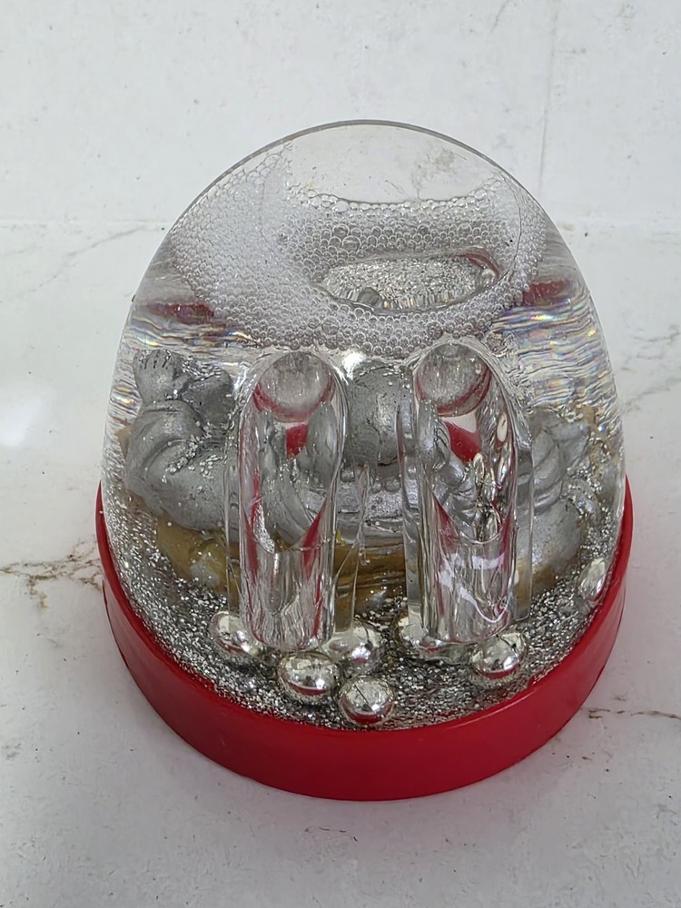Small Laughing Happy Buddha Statue Snow Globe