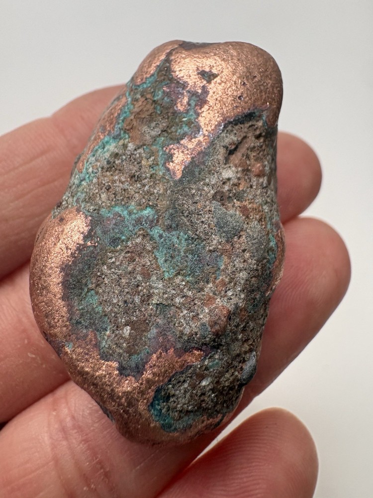 Pure Native Upper Michigan Float Copper Mineral Specimen Keweenaw Peninsula