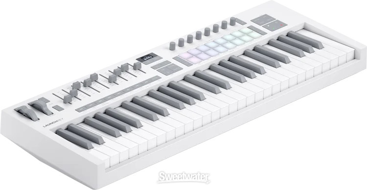 Novation Launchkey 49 MK4 49-key Keyboard Controller - White