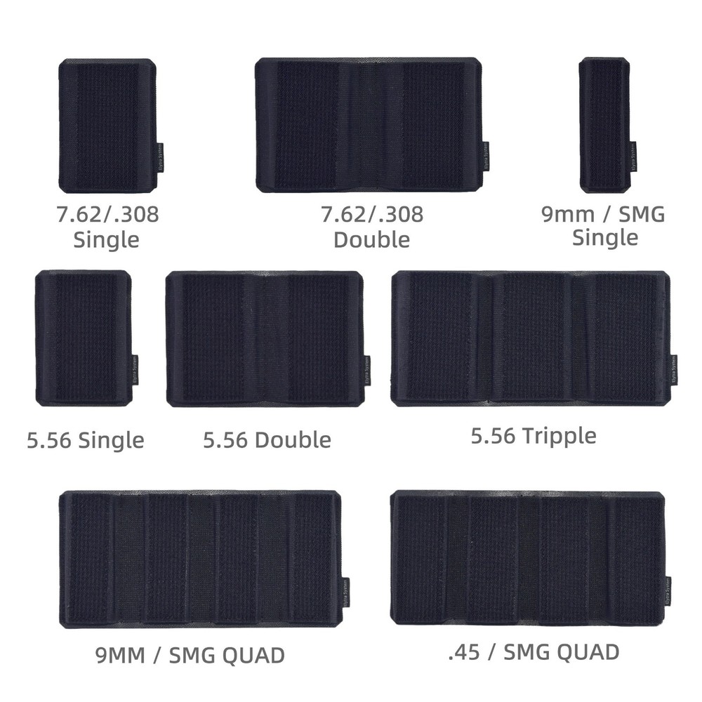 Magazine Insert Collection for Tactical Chest Rig & Assault Panel & Placard