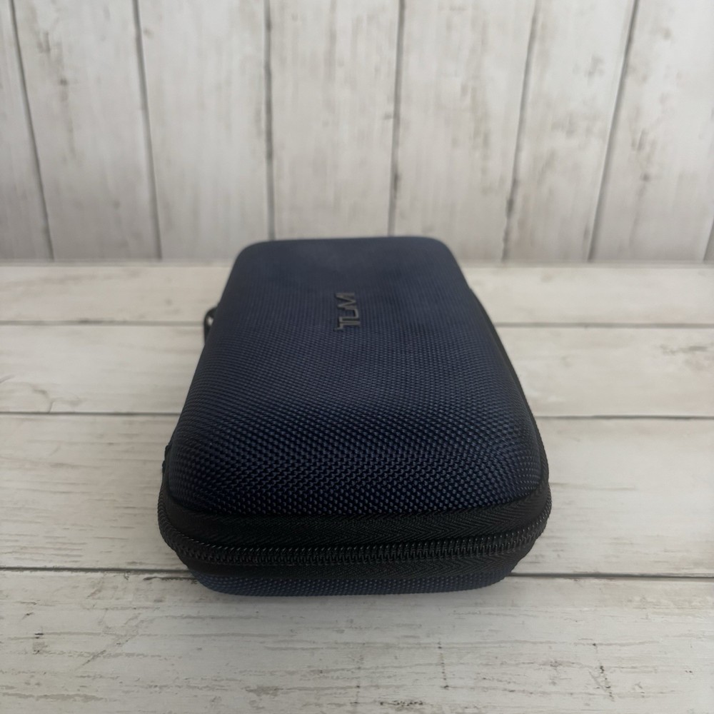 Tumi Delta Hard Shell Case Empty For Toiletry Cosmetics Amenity Kit Read*
