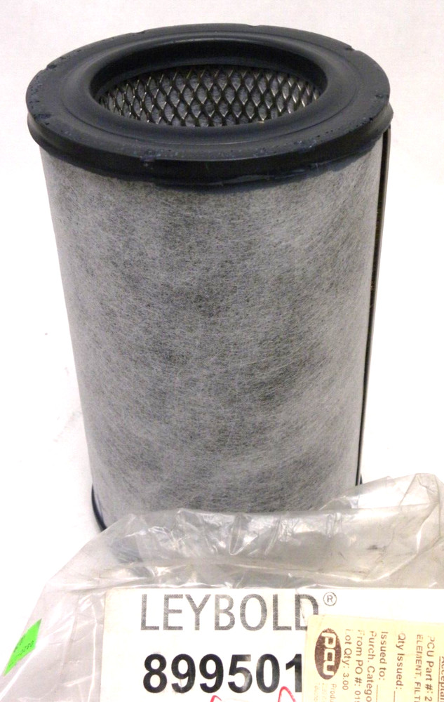 NEW - LEYBOLD IDUSTRIAL FILTER ELEMENT #899501