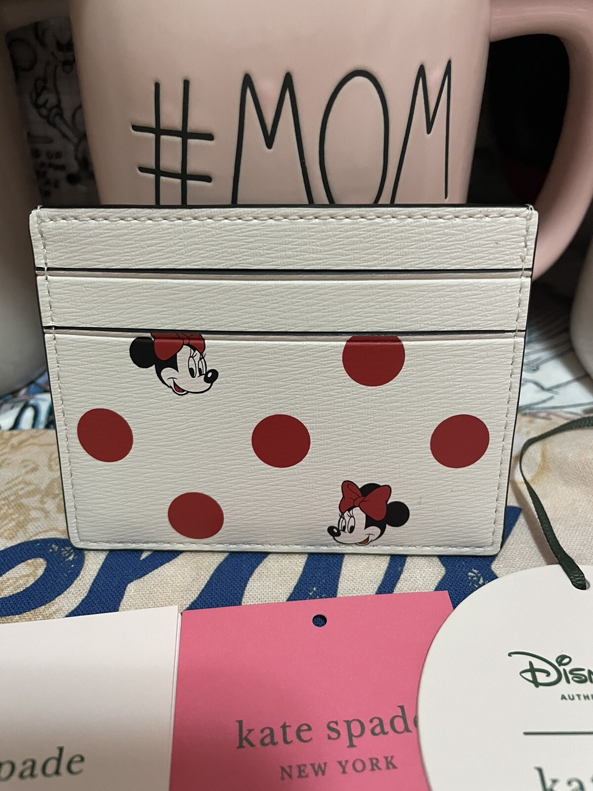 Disney Minnie Mouse Polka Dot Card Case by Kate Spade New York