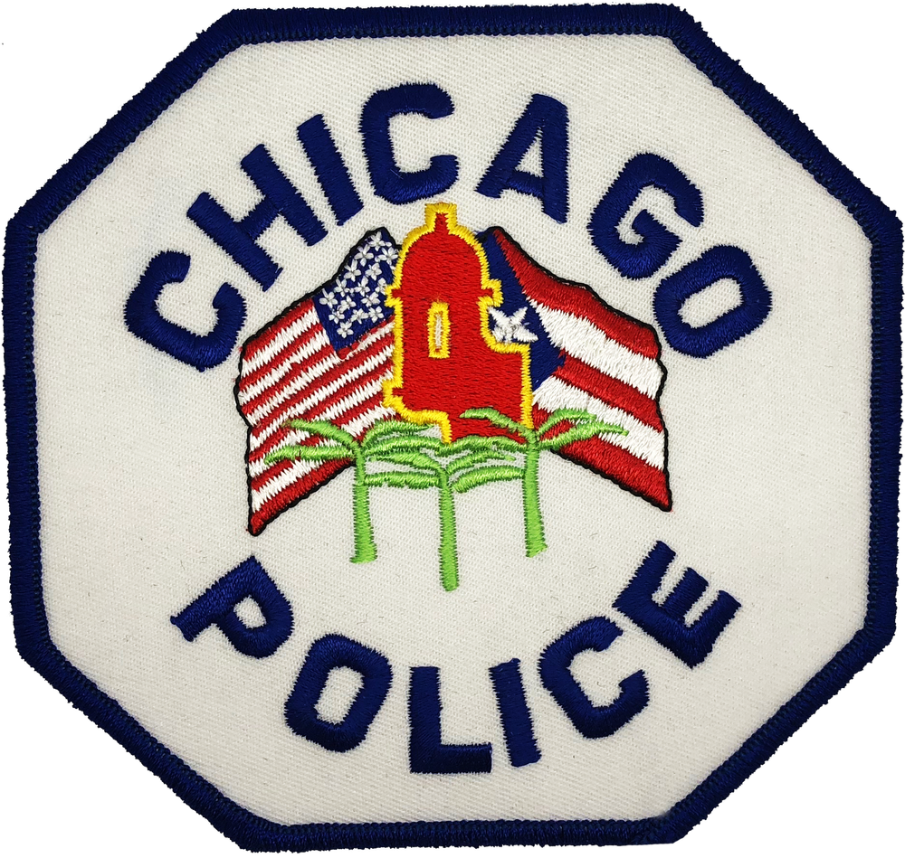 CHICAGO POLICE SHOULDER PATCH: Puerto Rican