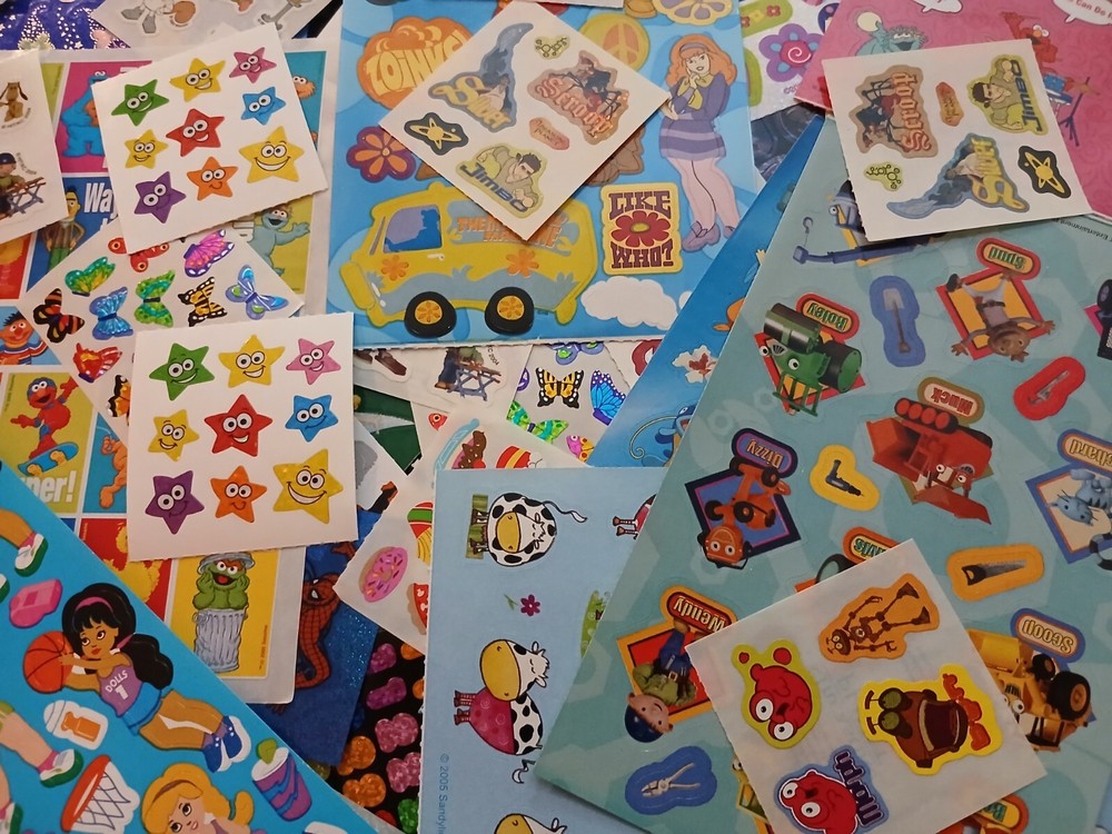 Sandylion sticker lot vintage *Random assortment*