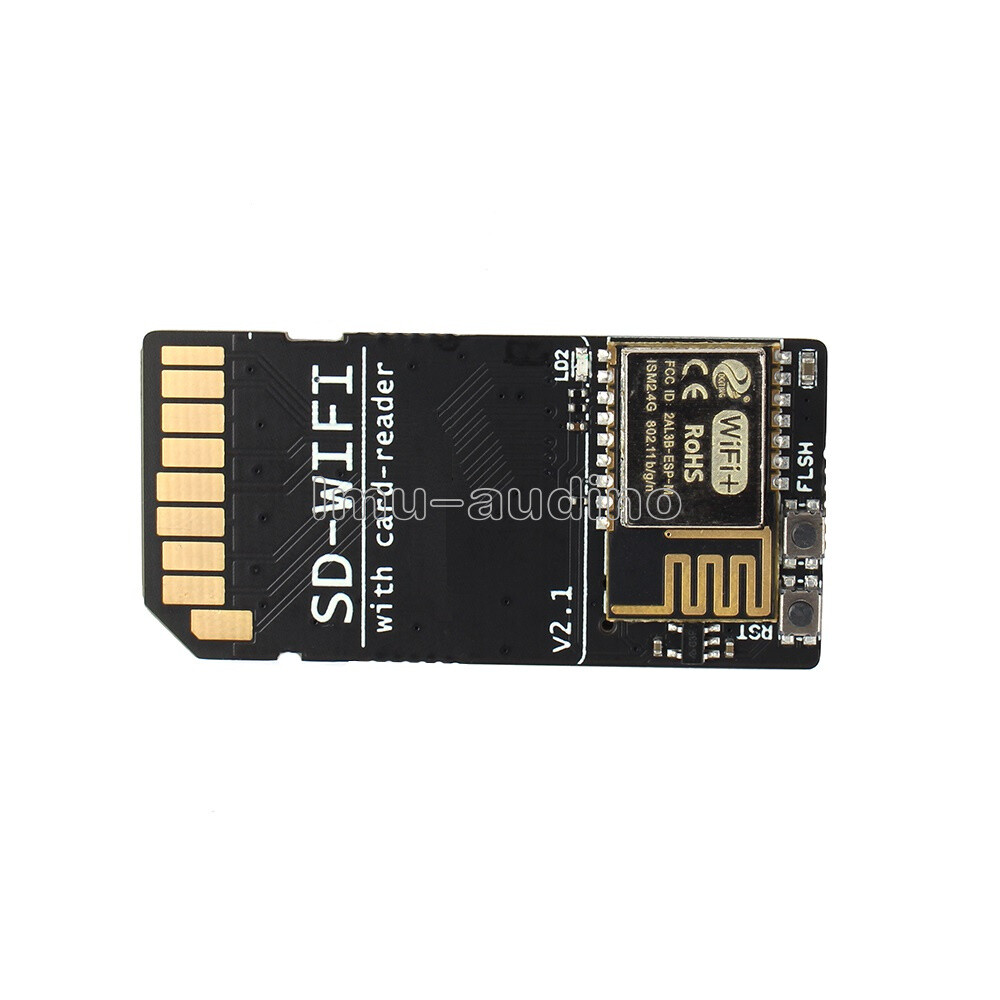 SD-WIFI with Card-Reader Module ESP8266 USB to serial Wireless Transmission
