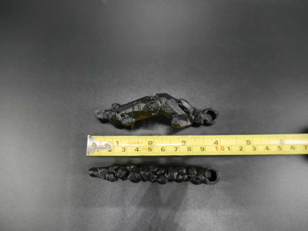 Tabletop Terrain 3d Printed Black Dungeon Cavern interlocking D&D, pathfinder