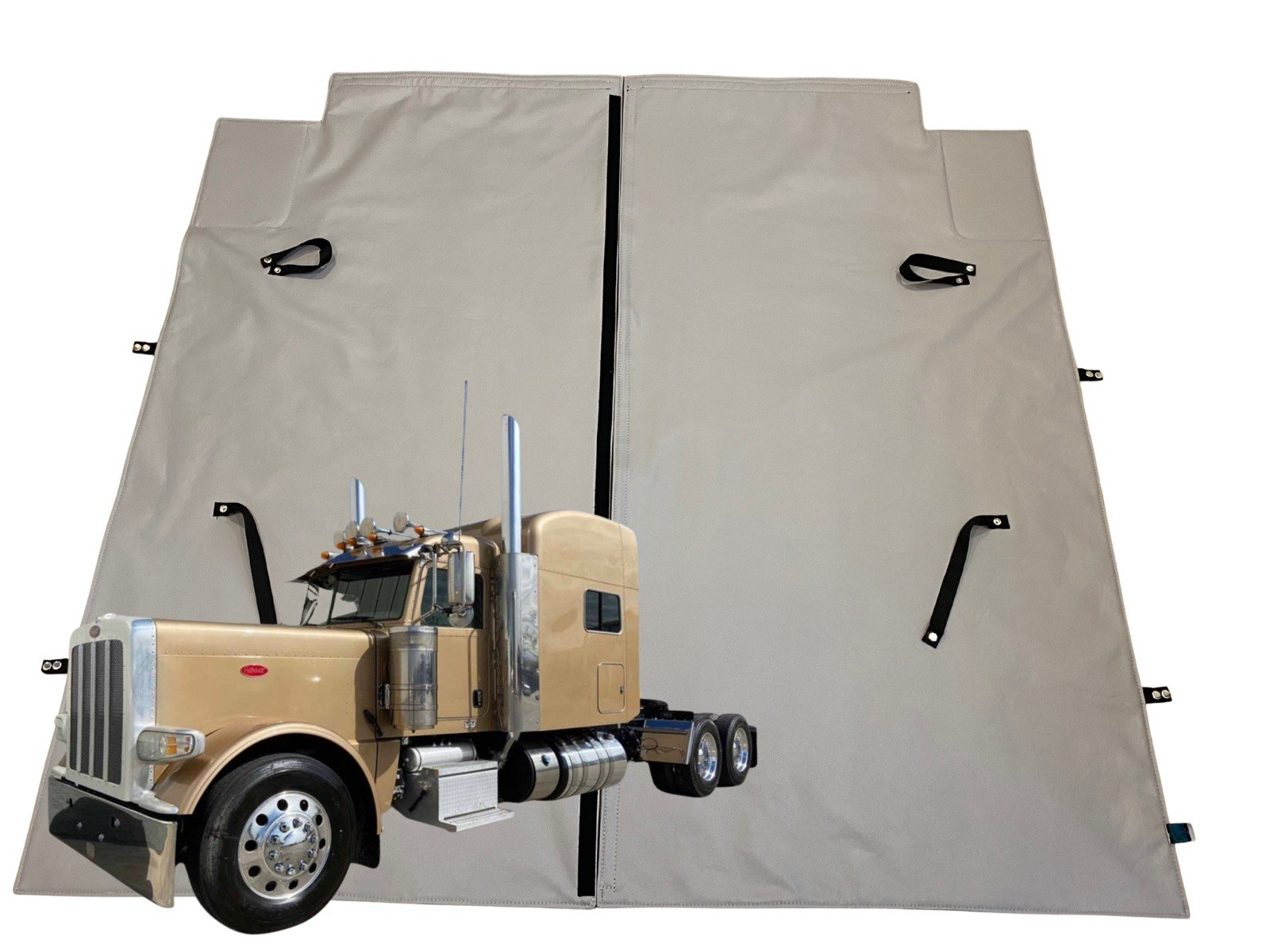 Peterbilt Middle Roof Sleeper Curtains Privacy Curtains