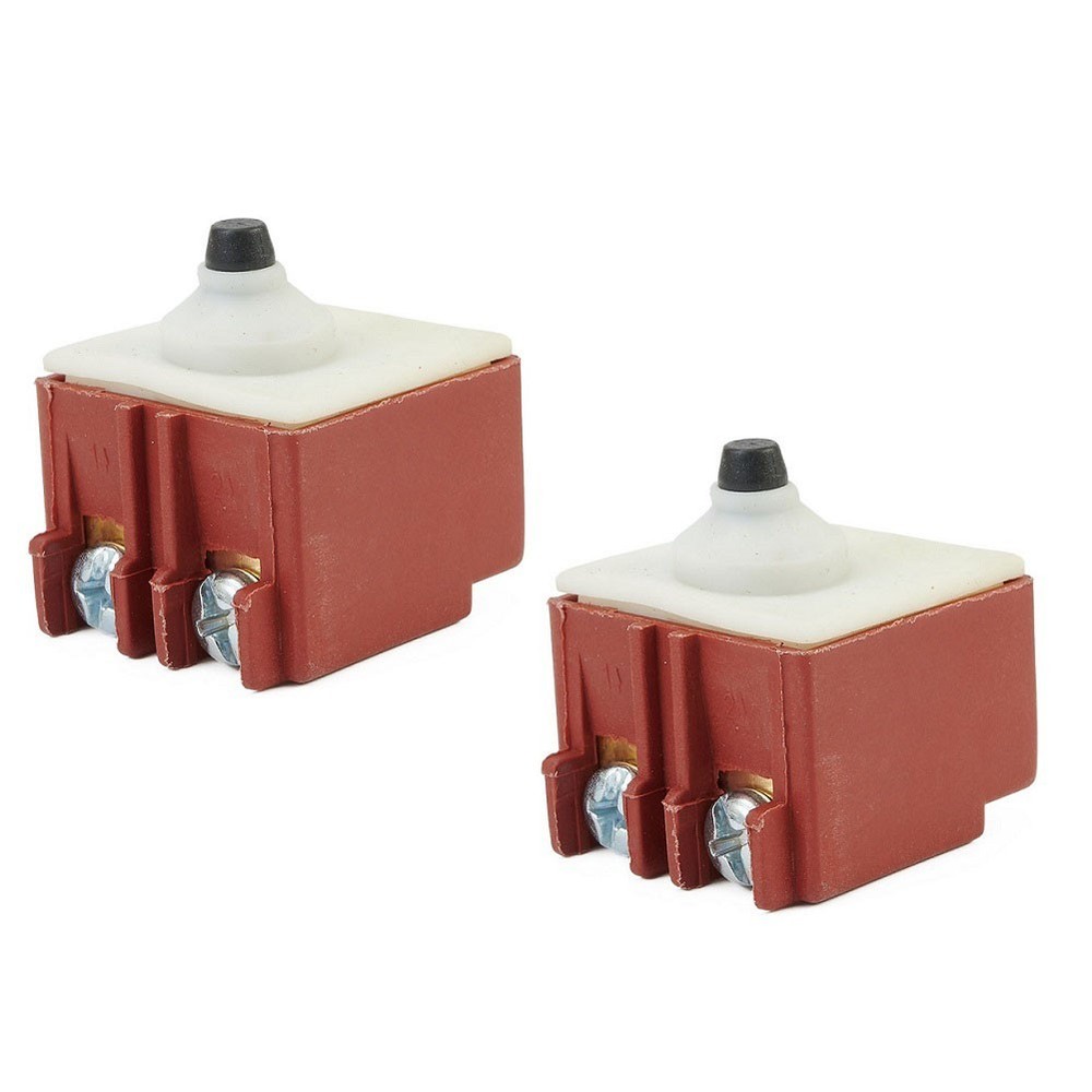 2pcs Angle Grinder 250V 5A NO Push Button Switch for GWS6 8-100 TWS6600