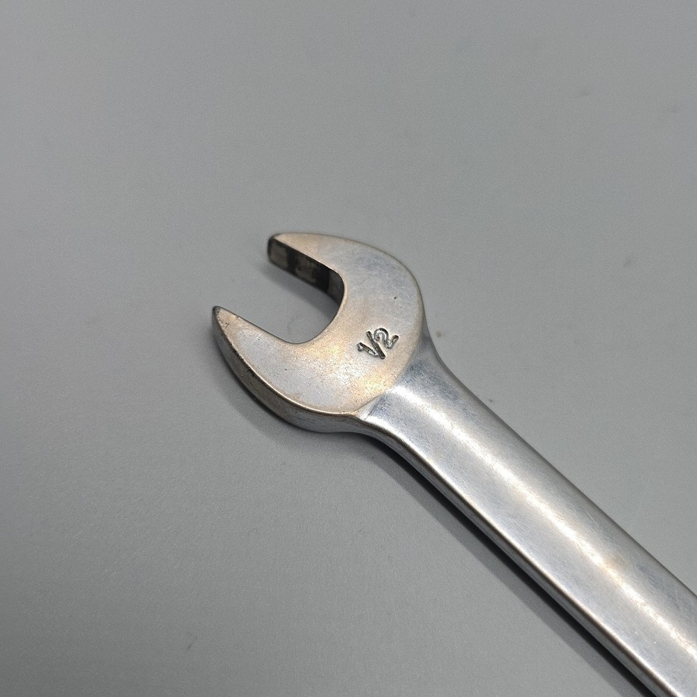 Snap-On Tools OSH16 Chrome 1/2” Combination Wrench, 6 Point USA