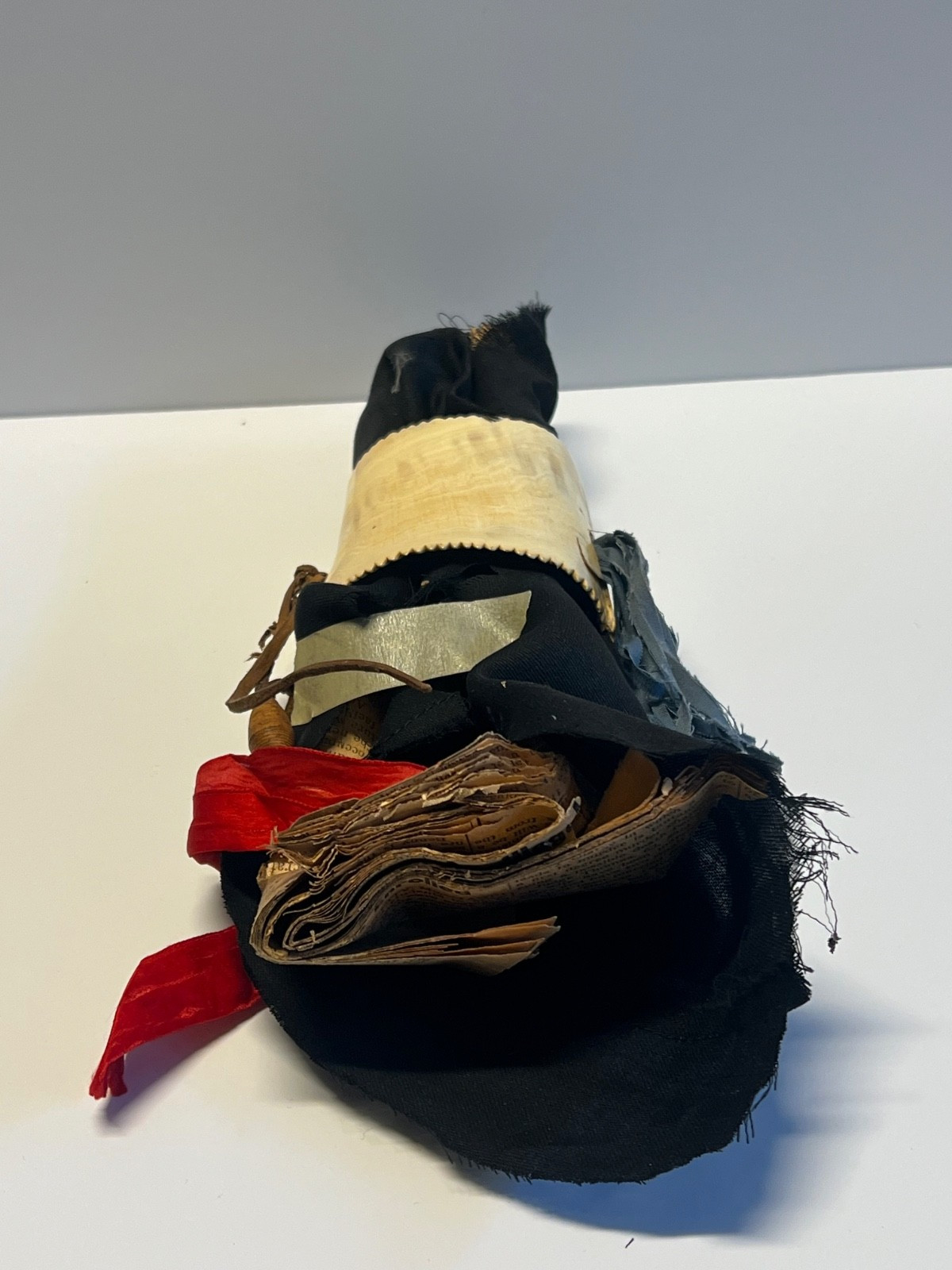 Original Native American Apache Indian Carved Ceremonial Dance Bracelet; Papers