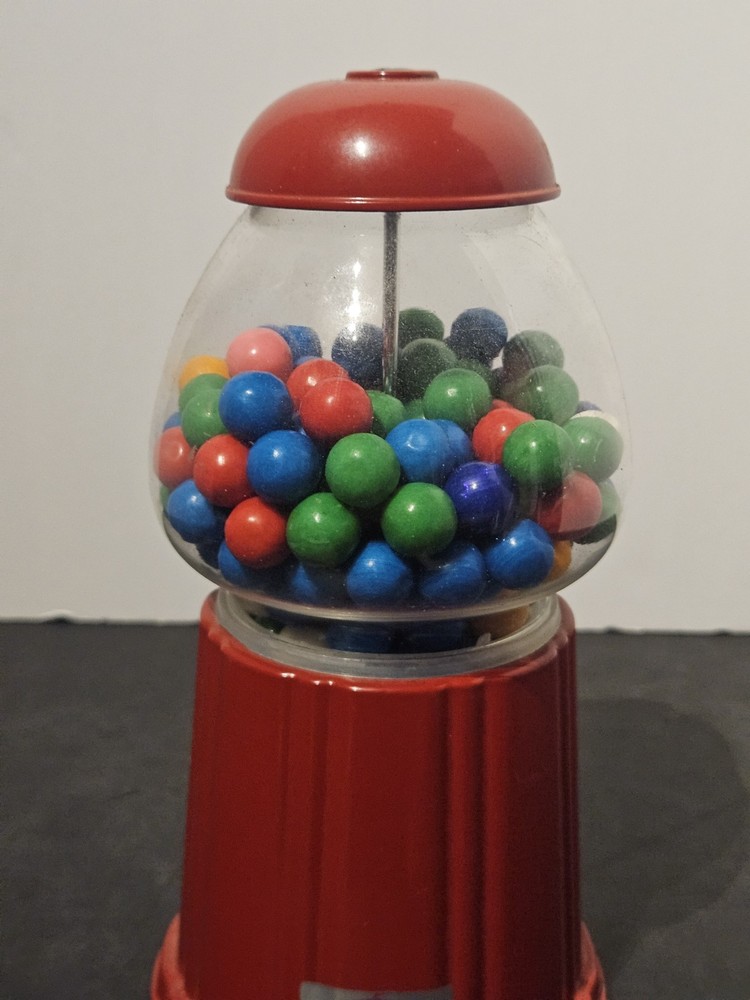 Carousel Gumball Bank Vending Machine Stand- Missing Bottom Cap