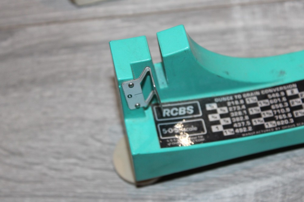 RCBS MODEL 505 POWDER / RELOADING SCALE 5-0-5
