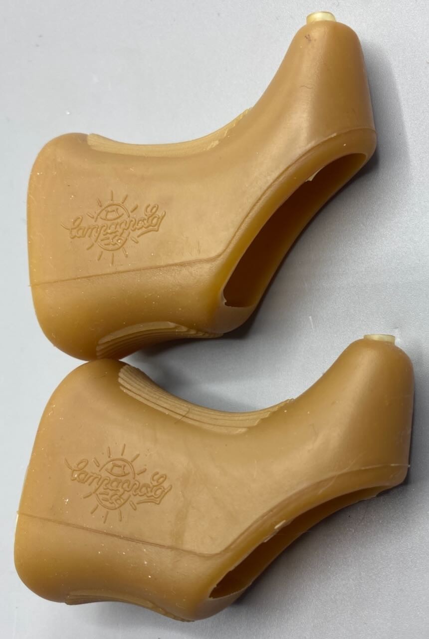 Campagnolo Nuovo Record / Super Record Gum Rubber World Logo Brake Hoods