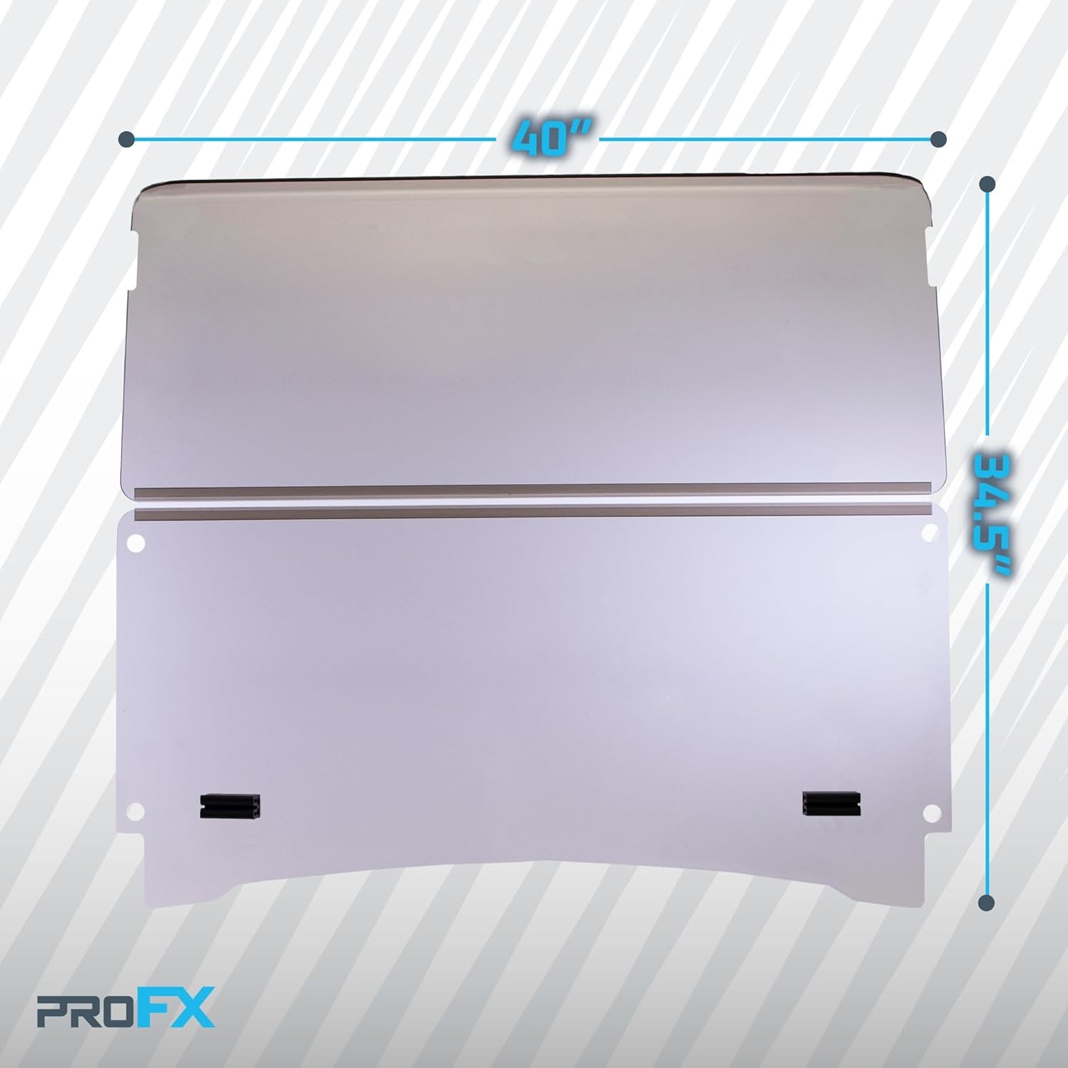 ProFX Golf Cart Windshield for Yamaha Drive2 (17-Up) - Clear