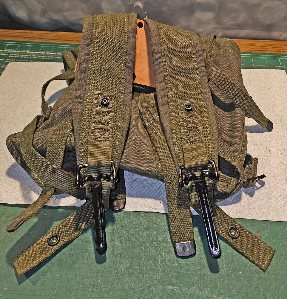 Military Rucksack Canvas Bag Case Pack PRC-47