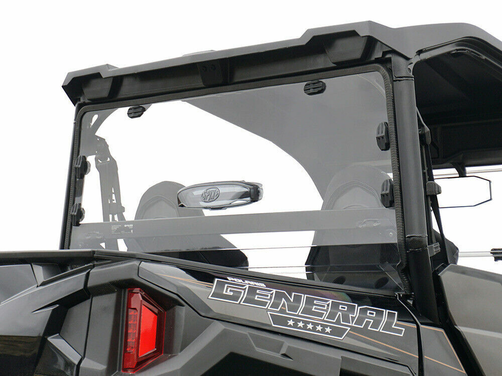 Polaris General 1000 XP & XP4 CREW  Rear Window Dust Panel Vented 2016-2025