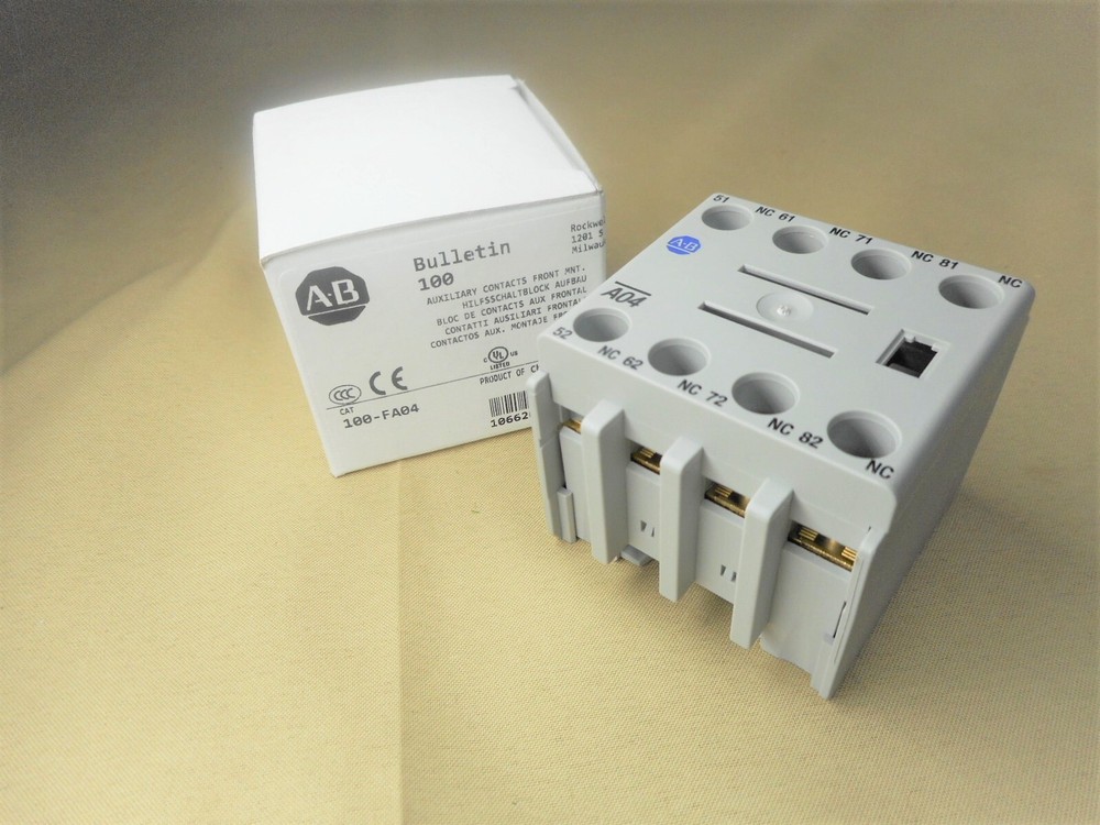 Allen Bradley 100-FA04   auxiliary contact (NIB)