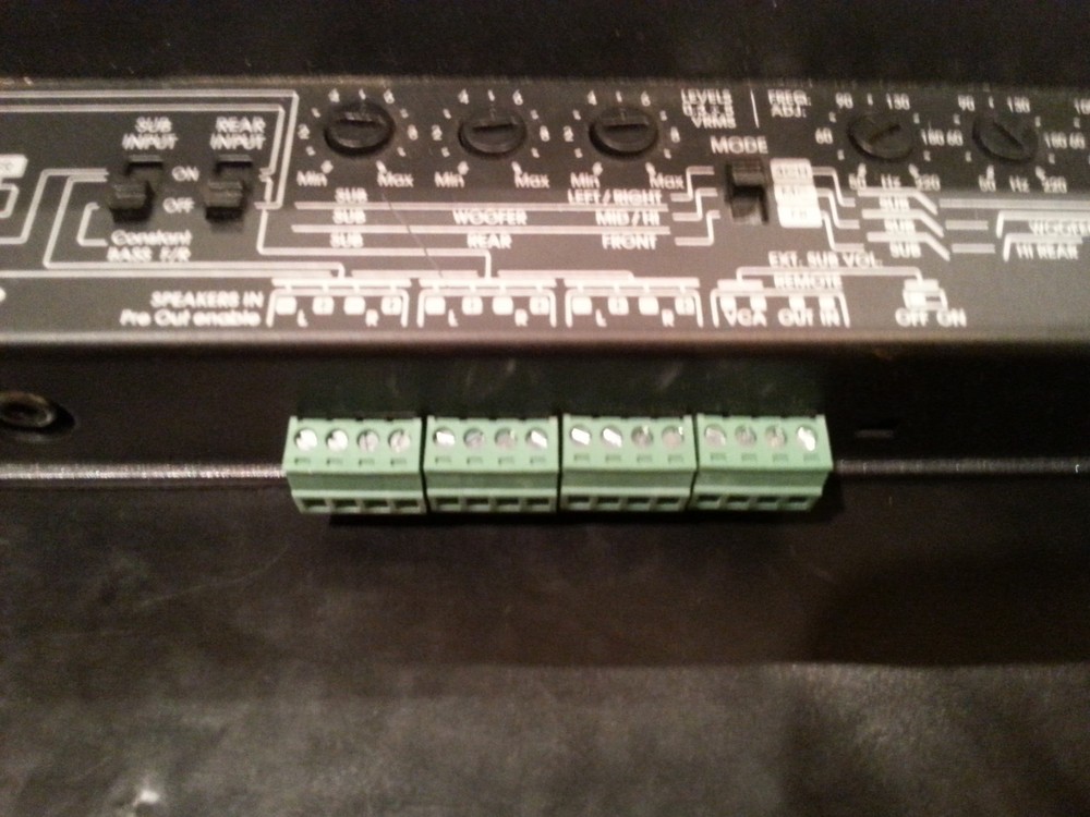 4-Pin Power Ground Remote Plug Audison Bit One HD Virtuoso DSP Processor