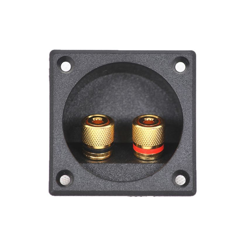 Speaker Box Terminals Binding Post Cup Wp227 Two-position Audios Abs Square