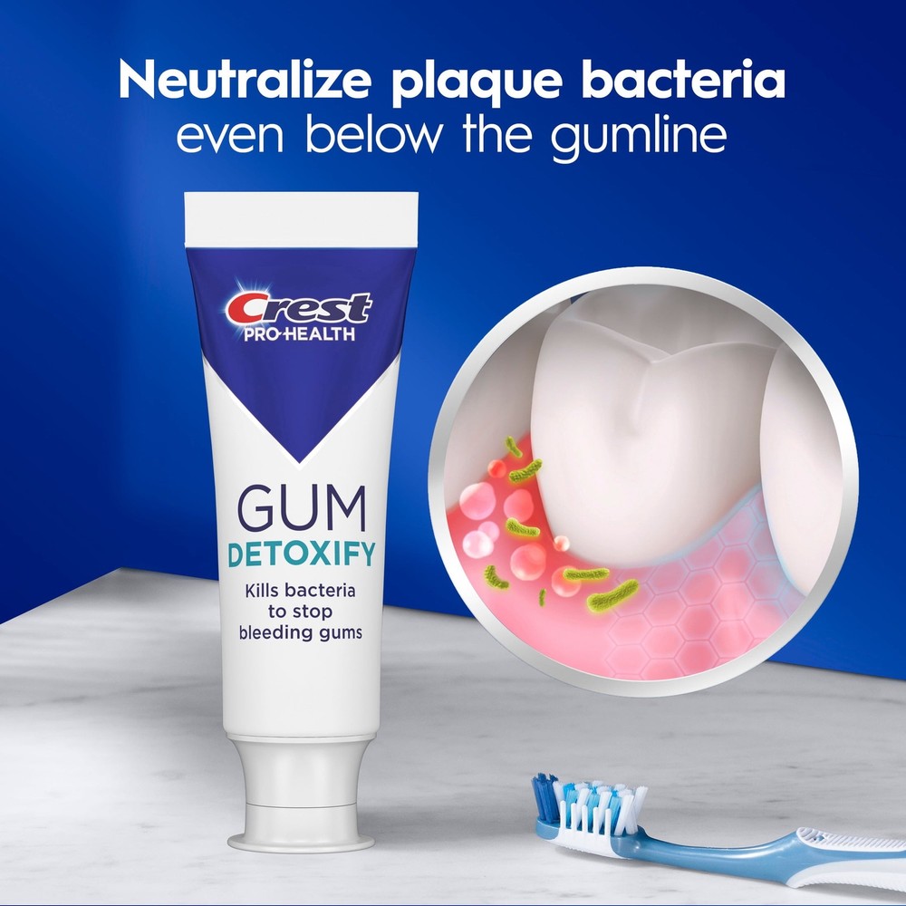 Toothpaste, Pro-Health Gum Detoxify Deep Clean Fluoride Toothpaste, Mint, 4.8