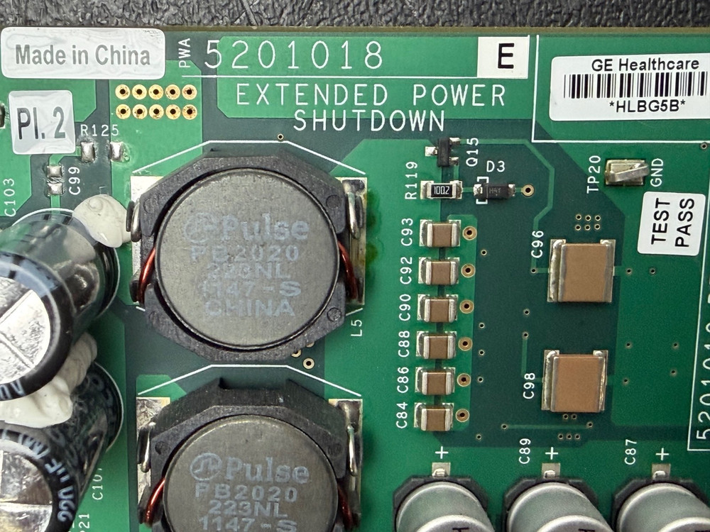 GE LOGIQ E9 - Extended Power Shutdown - 5201018