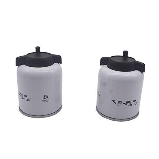 2 Pcs Fuel Filter with Water Separator Replacement for Bobcat 6667352