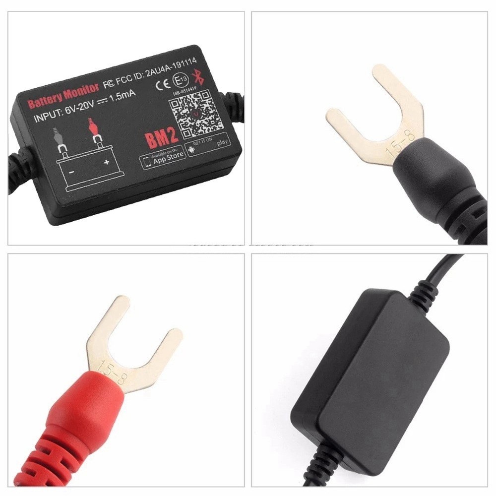 Voltage Tester Bluetooth 4.0 Car Battery Analyzer Charging Cranking Test D7T9