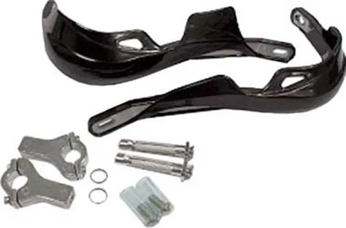 Fire Power Black Handguard Gauntlet Pair for Husaberg FC470E 02